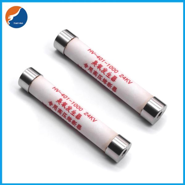 Quality HV-401 HRC Cylindrical High Voltage Fuse 1000V DC 24KV For Ozone Generator for sale