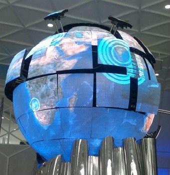 Quality Customized High Brightness Led Display Ball P4 Led Display Full Color for sale