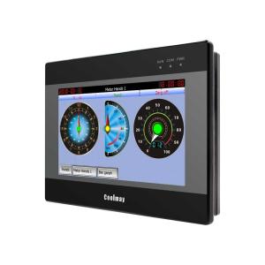 Buy cheap Passive NPN RS232 Program Plc Hmi Panel Public Terminal Isolated 4AI 2AO product