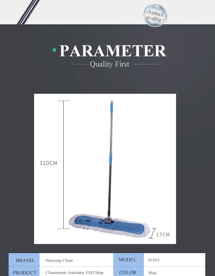 High Performance Anti Static Dust Mop With 360 Degree Rotating Removable
