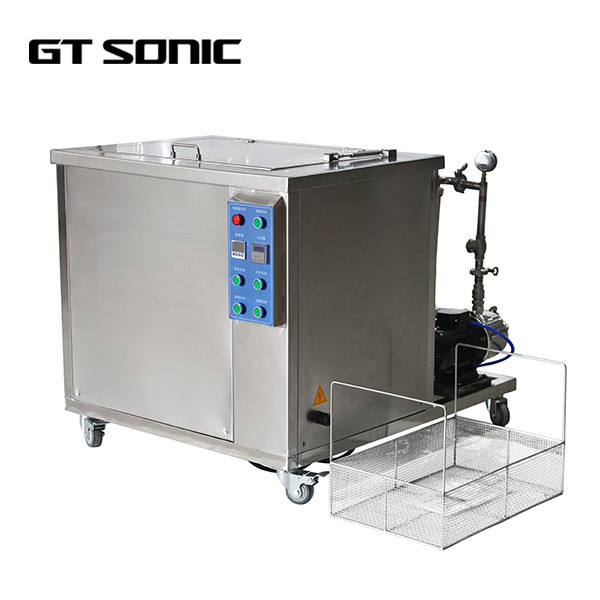 Multi Frequency Industrial Ultrasonic Tank , Mental Parts Cleaner 96L 1440W With Filtration