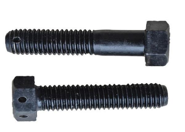 Quality Standard / Non Standard Hex Head Bolt With Wire Holes Customization Acceptable for sale