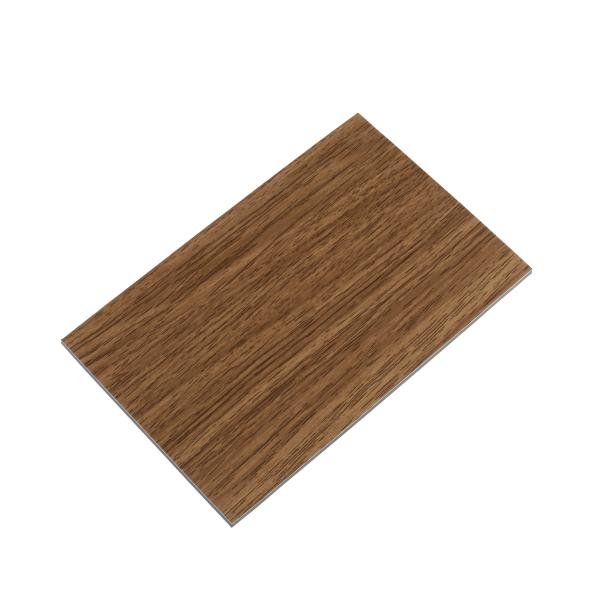 Quality Anticorrosive ACP Sheet Wooden Texture Interior Alkali Resistant for sale