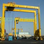 CE Durable Wheel Mobile Overheight Container Spreader