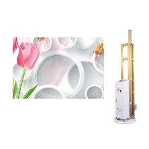Lcd Touchscreen High Resolution 2880dpi Wall Mural Printing Machine