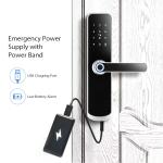 Low Voltage Alarm/Remote Control APP/Key Fingerprint RFID Card Password WIFI