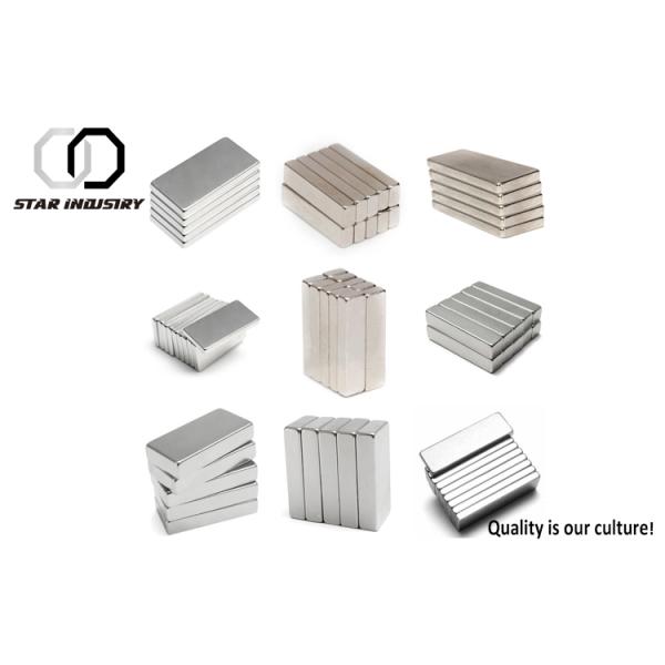 Powerful N52 Neodymium Permanent Magnets , Block Neodymium Ndfeb Magnet