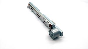 Buy cheap B10K Dual Slide 10V DC Linear Potentiometer 100mm Progressive product