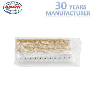 Buy cheap Lightweight 110 Idc Terminal Block 10 Pair Capacity 72mm Length Yellow Color product