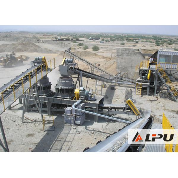 Durable Mine Crushing Equipment , Secondary Crushing Equipment Spring Cone Crusher