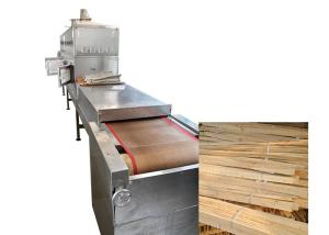 Buy cheap Continuous Belt Microwave Wood Drying Machine Fully Automatic Longlife product