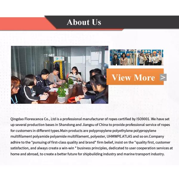 Ship Mooring 12 Strand Uhmwpe Rope 28mm - 96mm Pre Stretched