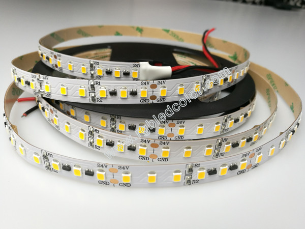 dc24v constant current 2835 120led 28.8w consistent color strip tape