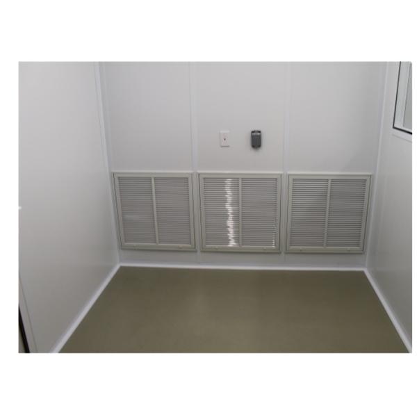 Class 100 Clean Room Dispensing Booth , Stainless Steel Downflow Booths