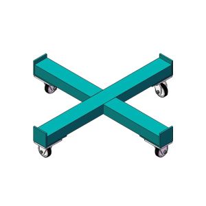 SD55F Drum Dolly Immensely strong fabricated construction Loading Capacity 500kg