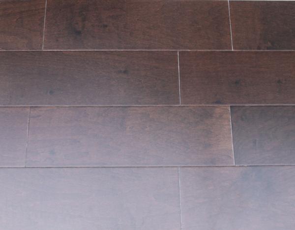 Quality Chinese Maple Engineered Hardwood Flooring, color  cappuccino with semi-gloss for sale