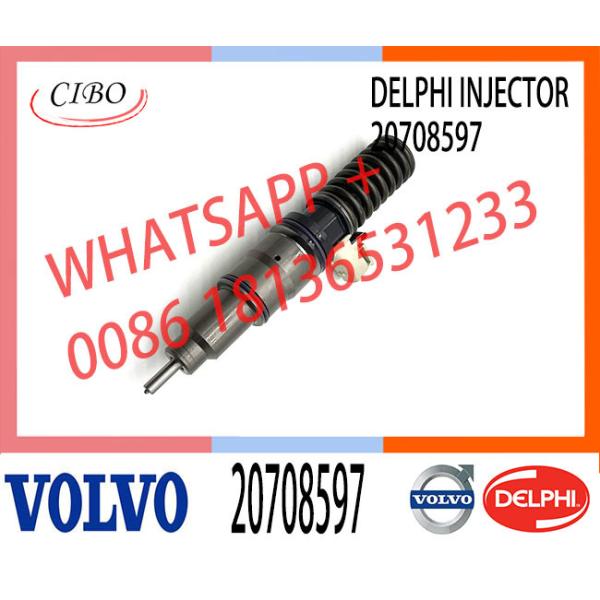 4 PINS Fuel Common Rail Injector 20708597 BEBE4D35001 BEBE4D04001 for VOL REN-AULTT MD11 EURO 3 LOW POWER
