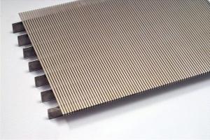 SS Metal Johnson Wedge Wire Screen Vee Wire Screen Flat Panel High Strengh