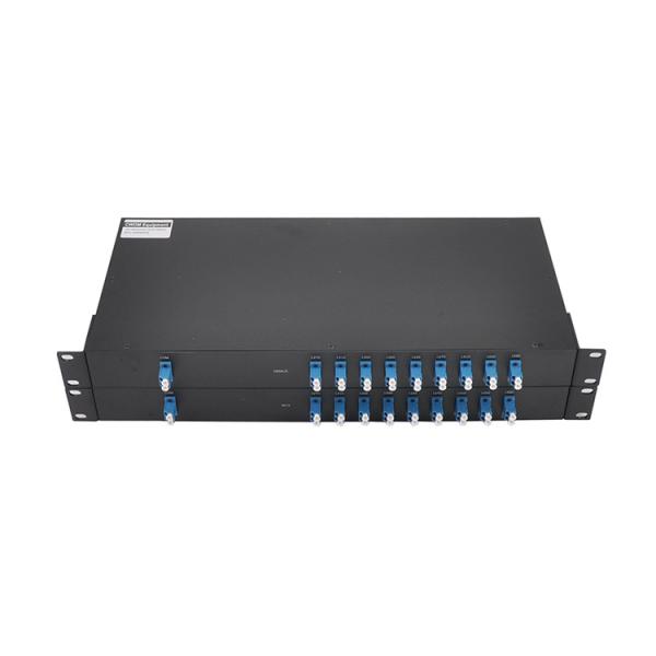 Quality FTTH 16 Channel DWDM MUX DEMUX FC LC Low Insertion Loss for sale