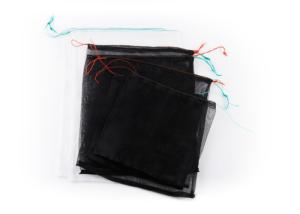 China Custom Size Small Black Nylon Filter Mesh Bag Fruit Farming Insect Mesh Bag on sale