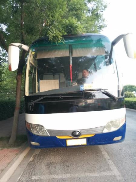 Quality 40 Seats Comfortable Used Yutong Buses Diesel Fuel 105000km Mileage for sale