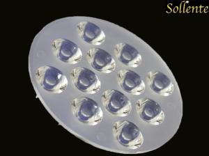Buy cheap RGB Underwater Lamp LED Lens Array , Round PMMA Optical LED Lens product