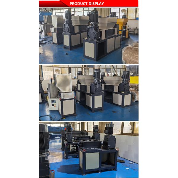 Easy Maintenance Safe Twin Shaft Shredder Machine / Waste Shredder Machine For Recycling