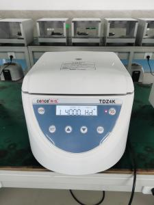 China Lab And Medical Table Top Centrifuge Machine High Speed 750W on sale