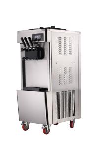 Three Flavor soft serve ice cream machine Mini Ice Cream Absorption Refrigeration Unit