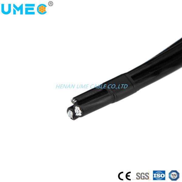 Quality Insulated Triplex Service Drop Cable ABC Cable AAC-XLPE Cables with PVC Insulation for sale