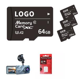 China Manufacturer 256gb car Memory Card 128gb Memori Sd Card Price 64gb Tf Memori Card on sale