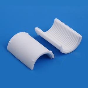 China 96% Al2O3 Ceramic Alumina Tube Bushing Sleeve Thermocouple Protection on sale