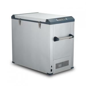 DC12V/24V Portable Fast Cooling Low Power Low Noise Car Fridge, Small Car Freezer With Handle，112L