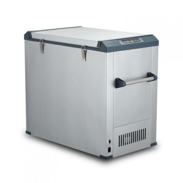 Quality DC12V/24V Portable Fast Cooling Low Power Low Noise Car Fridge, Small Car Freezer With Handle，112L for sale