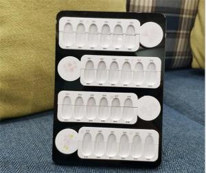 Nail Piece Board For Gel Polish Sample Template Display , Could Send Sample