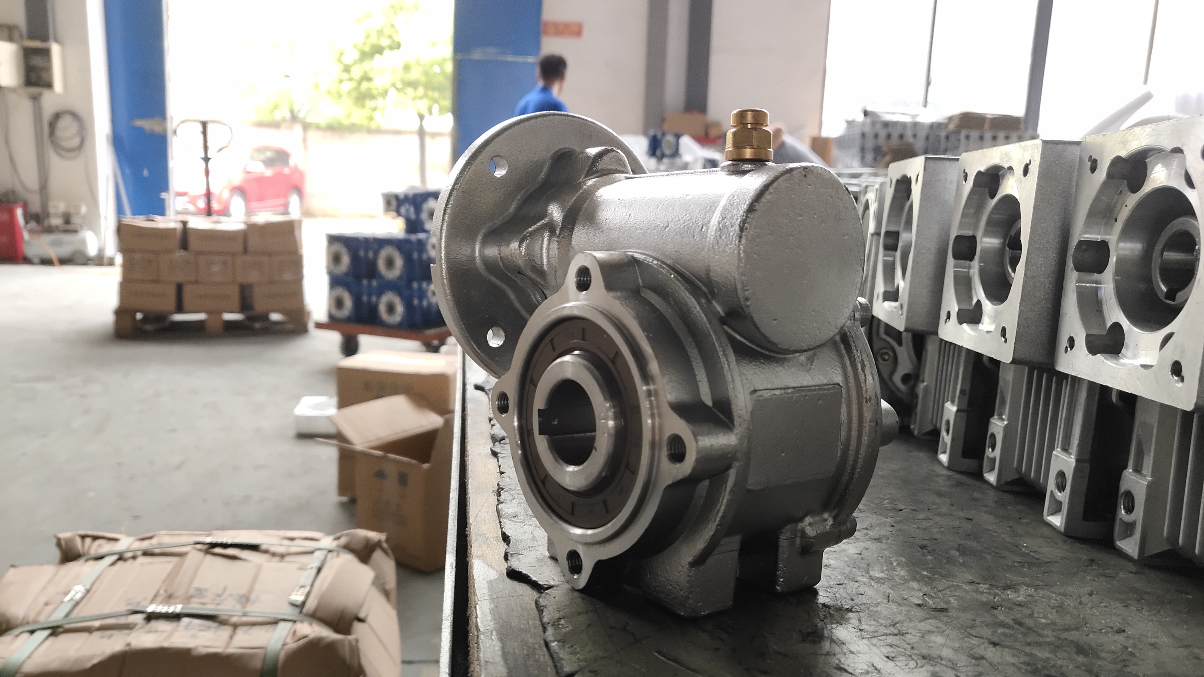 Ss304 VF050 Single Speed Reduction Gearbox