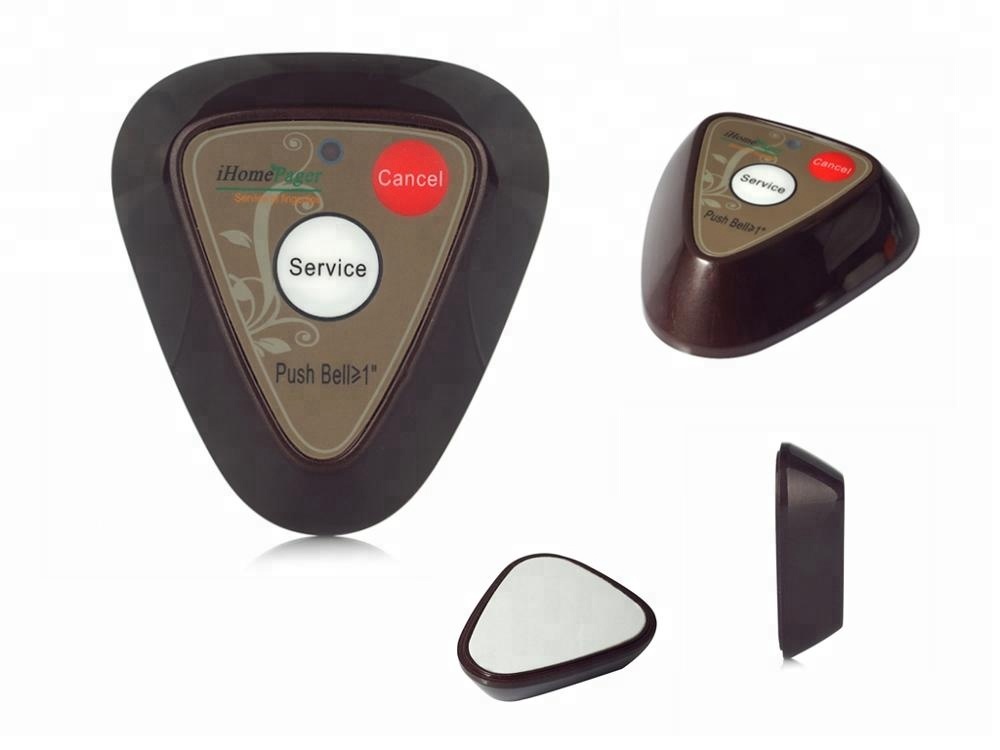 wireless alarm system call button pager and light sound device