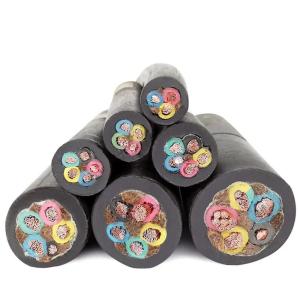 Buy cheap SANS 1520-1 Type 41 Cu/EPR/CR/Braid/CR 640/1100V Flexible Mining Electric Trailing Cable product