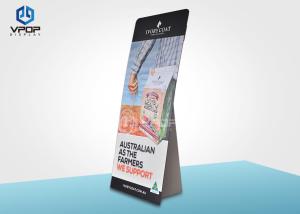 Buy cheap Unique Design Seed Product Cardboard Standee , Life Size Custom Artificial Standee Display product
