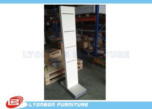 China White Wooden Display Racks  For Shop on sale