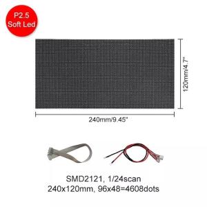 China Circular Curved Modular LED Display Panels Indoor Roll Folding on sale