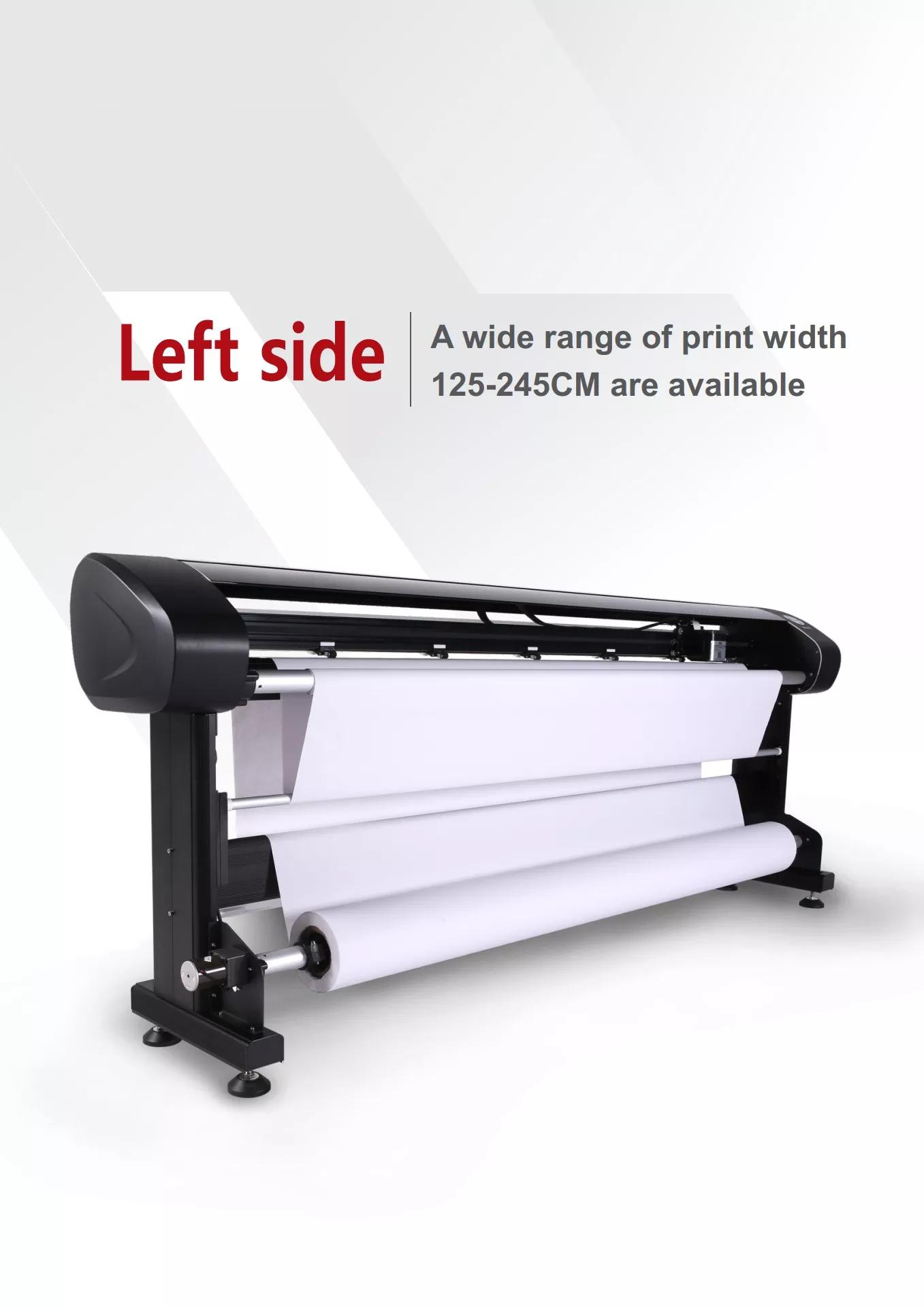 Refillable Continuous Big Ink Tank Printing Plotter with Cutting Blade and HPGL Support