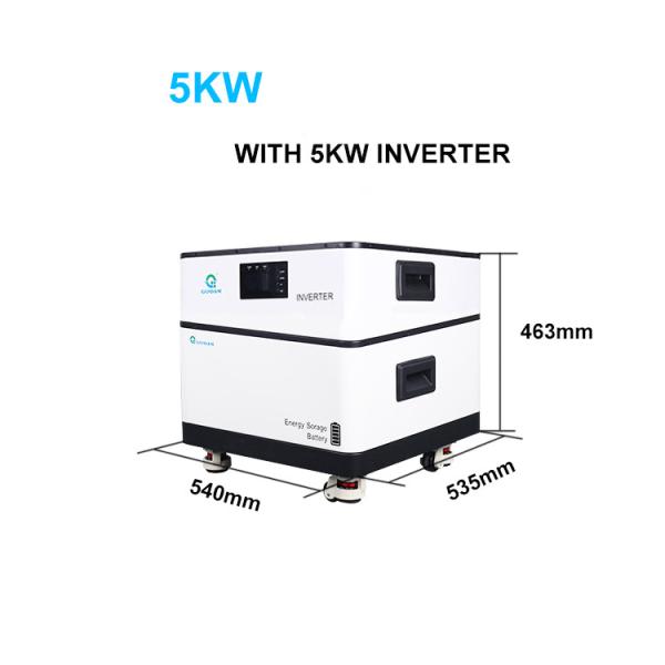 Quality Energy Storage Lithium Battery Home Inverter On Off Grid System for sale