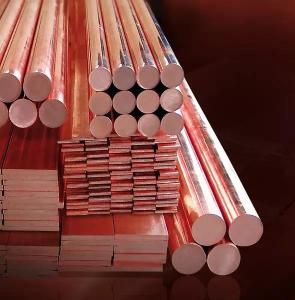 800m H70 H80 H90 C1100 Copper Round Rod As Hardware And Roofing Material
