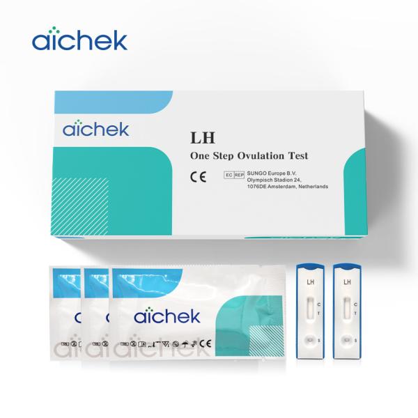 Quality 25pcs LH Ovulation Rapid Test Strips 99% Fertility Rapid Test for sale