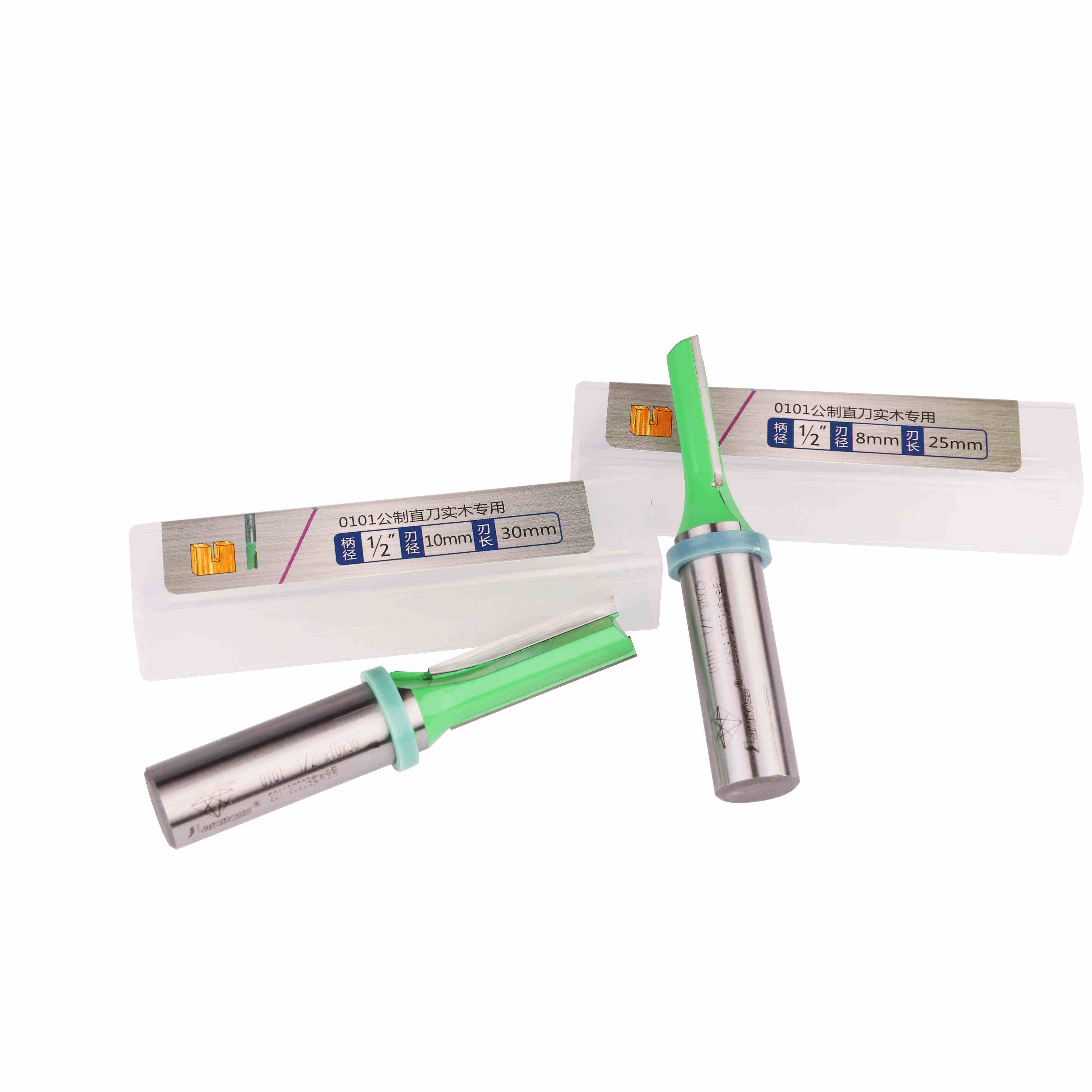 Antiwear Carbide Straight Router Bits Rustproof Multipurpose