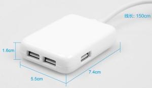 China Extension sochet multiple plug 4 usb charger EU UK USA plug 5V 3.1A charger on sale