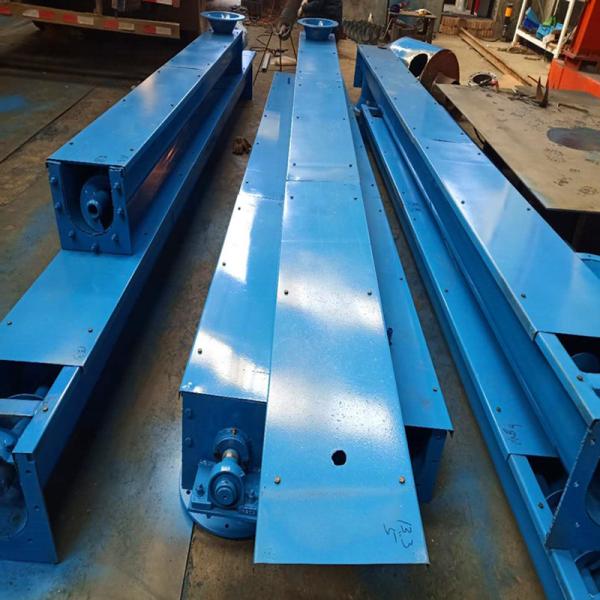 High Temperature Resistance Shaftless Screw Conveyor Stainless Steel