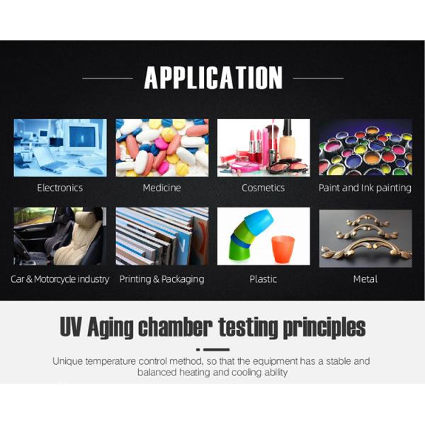Simulate Solar Radiation UV Weathering Testing Machine Age Test Chamber