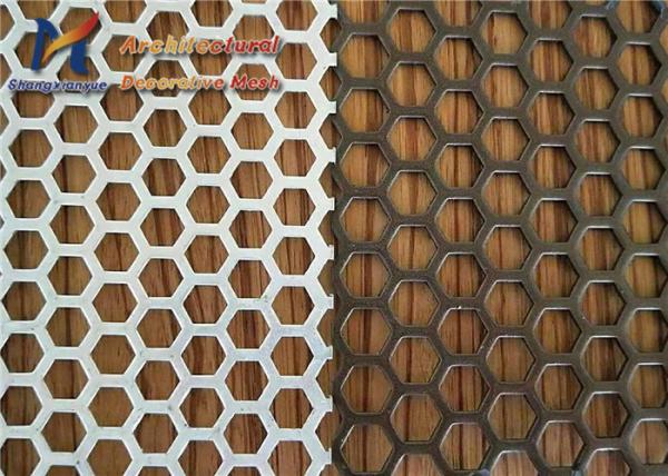 Quality Punched Honeycomb Perforated Metal Sheet Carbon Steel 0.5mm for sale